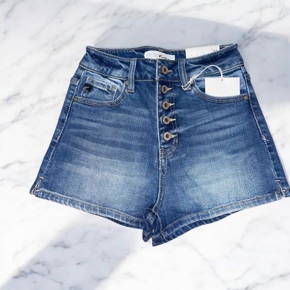 KanCan Ultra High Rise Shorts - Picture 3 of 4